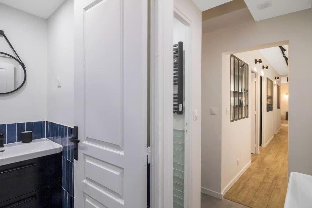 Brand New Flat For 8 People, 3 Bedrooms Paris Extérieur photo